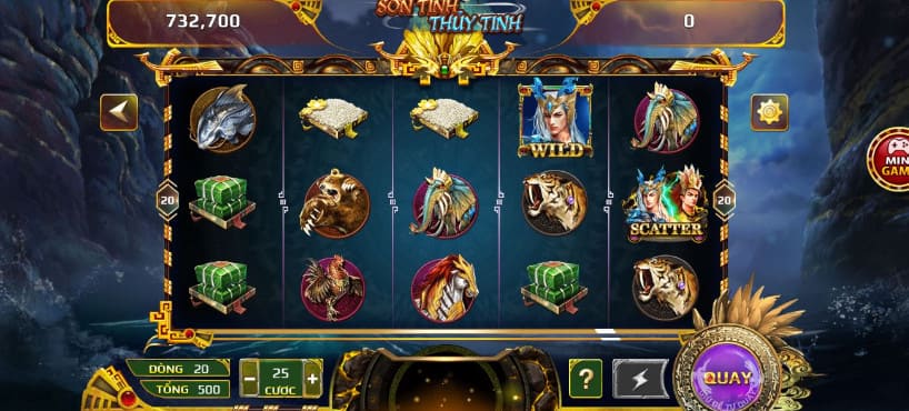 Cách chơi Nổ Hũ Sơn Tinh Thuỷ Tinh Good88b