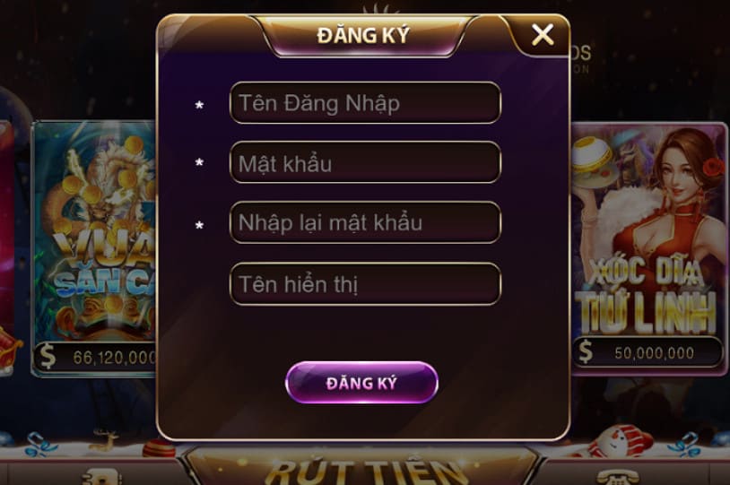 Đăng ký tài khoản tại Good88b